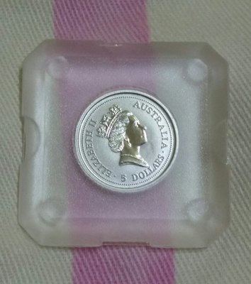 澳洲 1994 年無尾熊白金幣(鉑金幣) 1/20 盎司