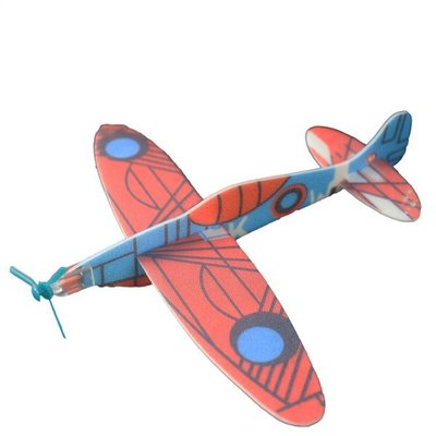 DIY 保麗龍飛機童玩 G3 塑袋裝/一袋10支入(定10) 迴力飛機 前螺旋槳造型 DIY 手拋飛機 EVA飛機 泡沫飛機 模型飛機 -錸E-0141