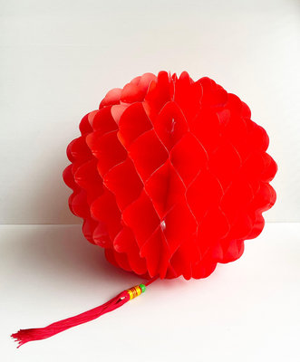 《**節慶**》迎賓開幕、剪綵擺飾、開店紅彩球塑膠紅彩球~~30.5cm