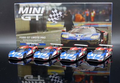 【MASH】現貨特價 Mini GT 1/64 Ford GT LM GTE 2016 利曼 4車組 #276-279