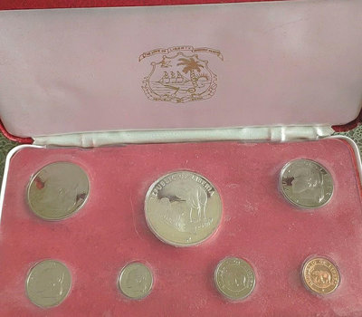 【二手】 利比里亞套幣1973年1435 錢幣 紙幣 硬幣【明月軒】