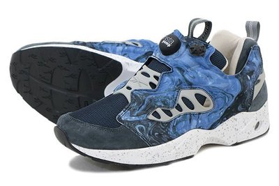 =CodE= REEBOK INSTA PUMP FURY ROAD GARBSTORE 慢跑鞋(藍)V65974 預購