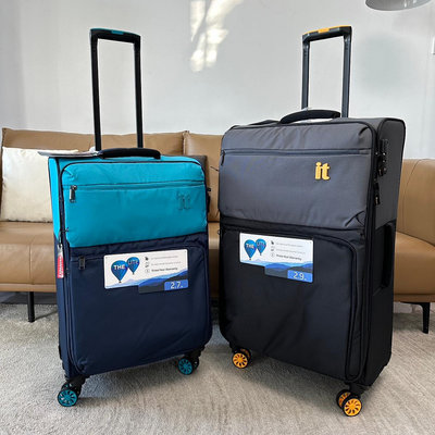 行李箱出口IT超輕牛津布登機拉桿箱24寸可擴展靜音萬向輪行李箱28旅行箱旅行箱