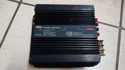 美國 ZAPCO Z50 4聲道 擴大機
