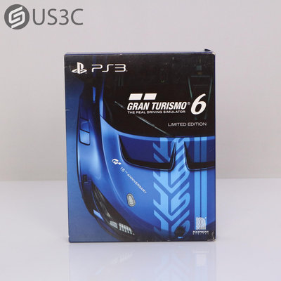 【US3C-高雄店】【一元起標】SonyPS3 跑車浪漫旅 6 中英文合版 Gran Turismo 6 遊戲片 實體遊戲片