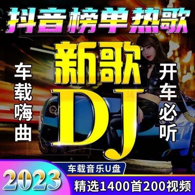 【快速出貨】車用新歌熱歌DJ車載隨身碟歌曲抖音2023流行無損32G高音質音樂優盤