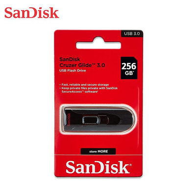保固公司貨 SANDISK 256G Cruzer CZ600 USB3.0 隨身碟 (SD-CZ600-256G)