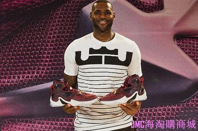 {JMC海淘購}2015Nike Lebron XIII耐吉詹姆斯NBA LBJ13高筒透氣避震運動男女籃球鞋