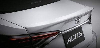 [[娜娜汽車]] 豐田 altis 12代 專用 尾翼 小壓尾 PP材質