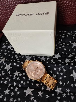 MK Michael Kors 璀璨水鑽  MK6357 鋼帶手錶