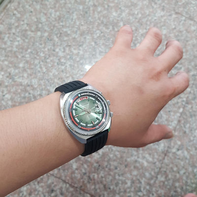 霸氣老錶 43mm 日本 TELUX 機械錶 ☆ 賽車錶 飛行錶 S8