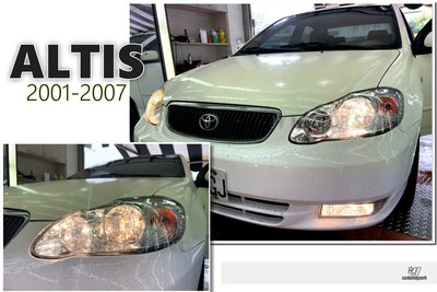 》傑暘國際車身部品《全新 TOYOTA ALTIS 01-03 04-07年原廠型晶鑽大燈 頭燈 一顆1200元