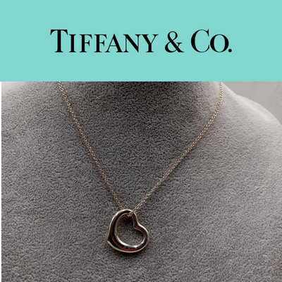 【皮老闆二店】 二手真品 Tiffany & Co * 狀況不錯* 盒裝 925項鍊 03062401 X021