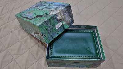 ROLEX 勞力士 16570 原裝錶盒 含內外盒 錶枕 枕布 約20多年的原裝盒 實物拍攝