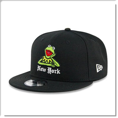 【ANGEL NEW ERA】NEW ERA 聯名款 科米蛙 Kermit frog 經典黑 棒球帽 9FIFTY
