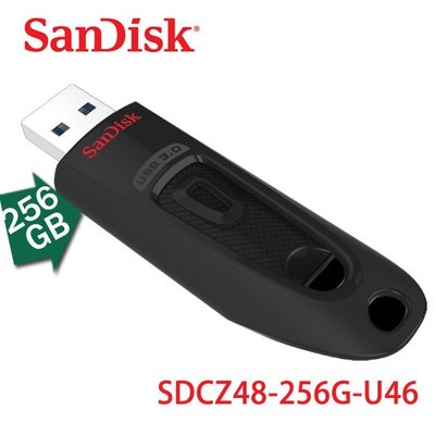 【MR3C】含稅附發票【公司貨】SanDisk CZ48 256G Ultra 256GB USB 隨身碟