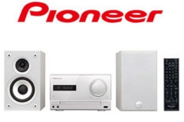 福利品 Pioneer先鋒 iPod/iPhone/CD迷你床頭音響 X-CM32BT-W (公司貨/原廠保固)