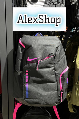 艾力克斯 NIKE HOOPS ELITE 男女 DX9786-011 黑粉氣墊背帶 電腦包後背包運動背包