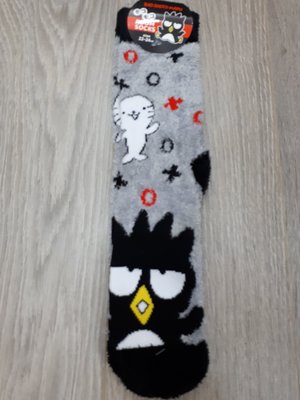 日本 酷企鵝 嬰幼兒童 半筒 短襪 中筒襪子 軟毛 柔軟 珊瑚 襪子 22~24 cm ~安安購物城~