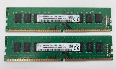 Hynix/海力士 SK Hynix 4G DDR4 2133P 記憶體 桌機 戴爾