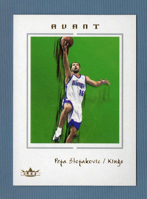 NBA  2004 FLEER AVANT   Peja Stojakovic 球員卡 #21