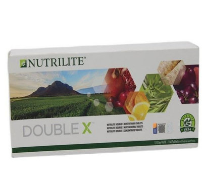德利專賣店  安麗紐崔萊 Double X 蔬果綜合營養片(補充包) 安麗綜合維他命 現貨