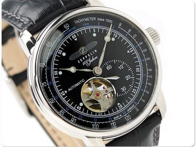 ZEPPELIN 齊柏林飛船 手錶 機械錶 100週年 41mm 德國 飛行錶 7662-2