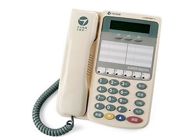 【胖胖秀OA】SD-7706E 6鍵顯示型話機(白色)※含稅※//另售總機系統與SD-7710E