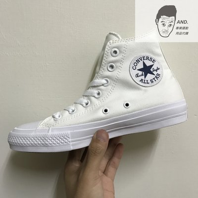 【AND.】CONVERSE CHUCK TAYLOR ALL STAR II 高筒 二代 帆布鞋 150148C