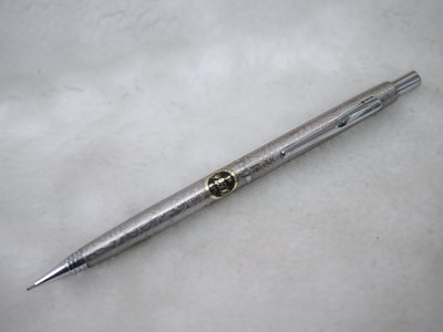 A046 白金 日本製 全鋼唐草自動鉛筆0.5mm(9成新)