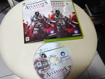 收藏品 絕版經典遊戲 xbox360 刺客教條2 英文版 Assassin's CreedⅡ 書房