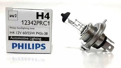 ※聯宏汽車百貨※ 公司貨 PHILIPS Premium 超值型+30%亮度 飛利浦 H4 12V 60/55W 大燈泡