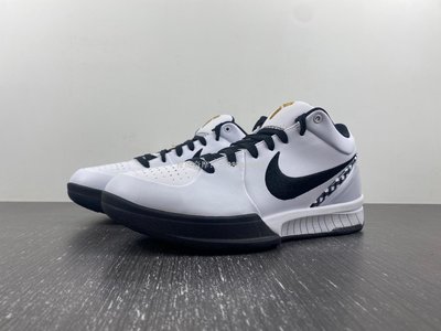 Nike Zoom Kobe 4 Protro "GIGI" 白黑格子邊 百搭 籃球鞋 FJ9363-100