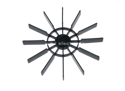 【UCI電子】(Z-1) 黑色船槳 船槳 遙控玩具船配件 螺旋槳 中心孔 2.0MM緊配 DIY小製作材料
