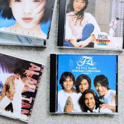 F4 流星雨 雙CD精選 CD唱片盤片全新，質量好，影音產品11297