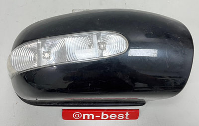 BENZ W211 S211 2003-2006 後視鏡 照後鏡 角燈 外殼+方向燈 (右邊 副駕駛邊 日本外匯拆車品) 2038100664