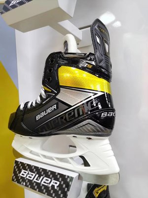 現貨熱銷-冰球20年新款bauer\/鮑爾Supreme 3S冰球鞋成人青少年冰刀鞋男女滑冰鞋