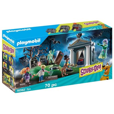 【德國玩具】摩比人Scooby-Doo 史酷比 墓地冒險 playmobil( LEGO 最大競爭對手)