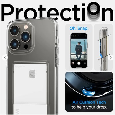 KINGCASE SGP Spigen iPhone 14 Pro Case Crystal 插卡透明手機殼透明套