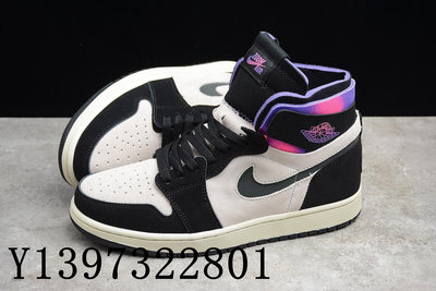 Air Jordan 1 Zoom Comfort PSG 白黑紫 時尚 運動休閒鞋 DB3610-105-有米潮鞋店