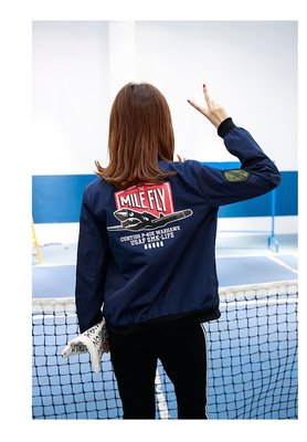 {MP}!!升級版!!((情侶款))韓版美國空軍徽章印刷飛機圖案外套 韓版 棒球服 飛行夾克  MA1 GD IU