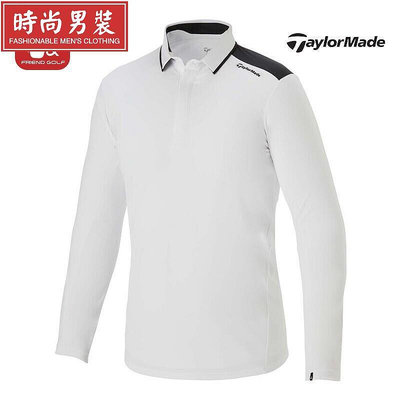 新款泰勒梅高爾夫服裝男士長袖T恤Polo衫992大碼-時尚男裝