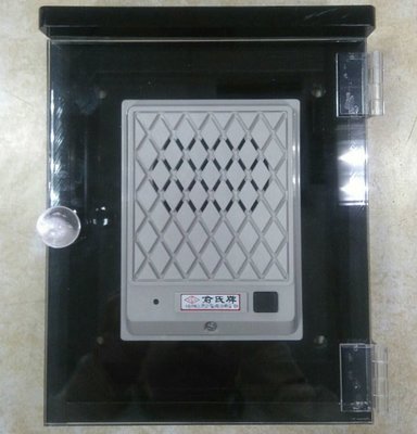 BOX黑色壓克力防水盒/防水罩/防雨罩/防水箱/門口機防水盒