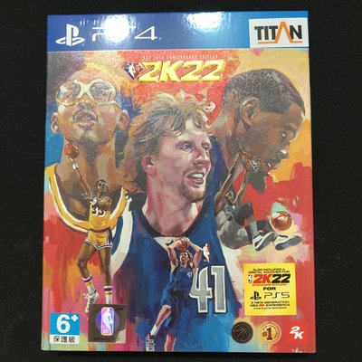 「台灣公司貨」SONY PS4 PRO NBA 2K22 傳奇版《75週年紀念版》中文版