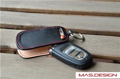 Audi 奧迪 智慧型鑰匙 晶片感應鑰匙 皮套 鑰匙包 保護套 適用 Q3 Q5 Q7 TT S4 S5 S6