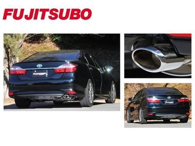 日本 Fujitsubo Authorize S 藤壺 排氣管 尾段 Toyota Camry 2012+ 專用