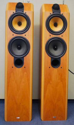 (老高巴萊)B&amp;W cdm7se 喇叭只賣一支/高音外膠殻壓裂，已修補/高音單体正常