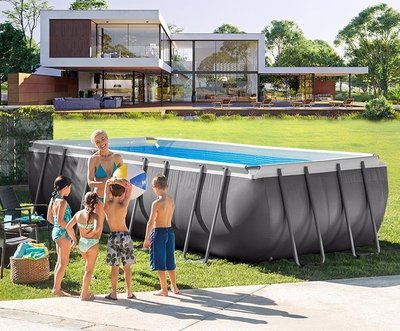 泳池 支架游泳池加厚兒童家用大型泳池可折疊水池養魚池商用成人