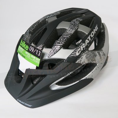 小哲居 【5折】 德國 CRATONI C-HAWK 登山車用安全帽 碳纖維支架 黑碳黑 59-62cm 競賽指定品牌