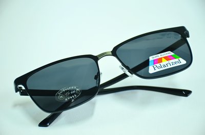 e視網眼鏡 e視網-P-KK 時尚金屬框大方造型設計∼讓你展現男性的闊氣∼！偏光太陽眼鏡P20109